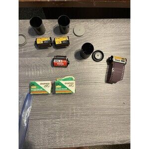 6 Roll Lot TMax 400 AGFA 200 2 Fuji Color 200 2 DX 200 unused undeveloped READ